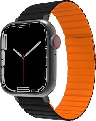 Изображение Jcpal Pasek JCPal FlexForm do Apple Watch Band Black/Orange (38/40/41mm)
