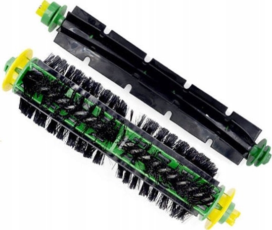 Picture of JETtools Zestaw Szczotek Szczotki 2x Szczotka Z Wosiem Gumowa Do Serii Irobot Roomba 500