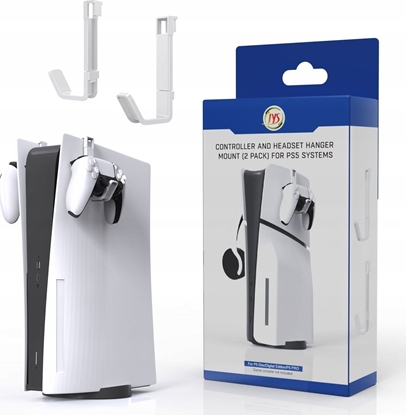 Picture of JYS 2x Uchwyt Wieszak Haczyk na Pad Pady Suchawki do Sony PlayStation PS 5 PS5 / P5180