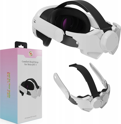 Attēls no JYS Pasek Nasadka Strap Uchwyt Mocowanie Grip Do Gogli Okularów Vr Meta Quest 3 / Jys-mq010