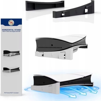 Picture of JYS Podstawka Stojak Stand Poziomy Na Konsol Sony Playstation 5 Slim / Ps5 Slim / Jys-p5189