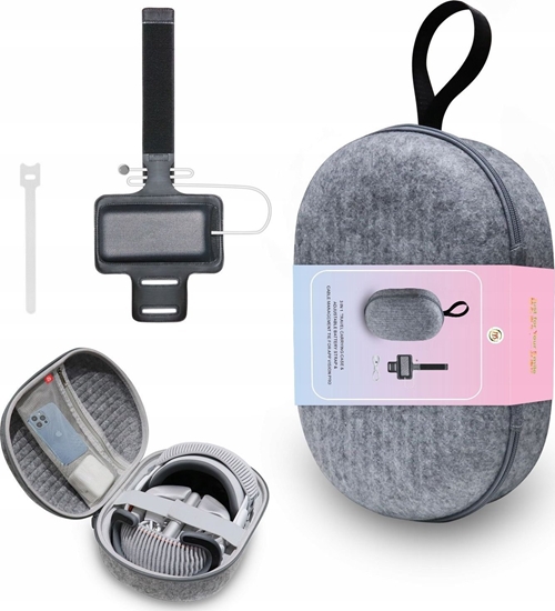Picture of JYS Zestaw 3w1 Futera Etui Walizka Na Gogle Okulary Vr Apple Vision Pro Pasek / Jys-app002