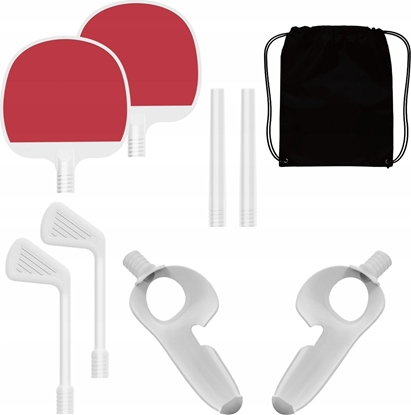 Attēls no JYS Zestaw 9w1 Akcesoriów Akcesoria Uchwyty Do Gier Vr Do Gogli Vr Meta Quest 3 / Jys-mq009