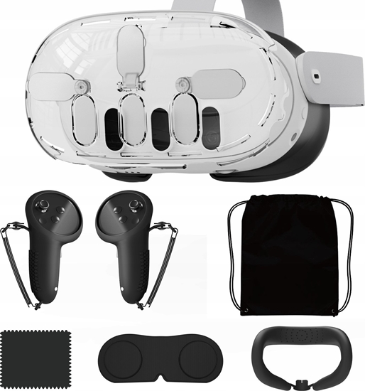 Picture of JYS Zestaw Akcesoria Osona Ochrona Etui Case Do Gogli Okularów Vr Meta Quest 3 / Mq011
