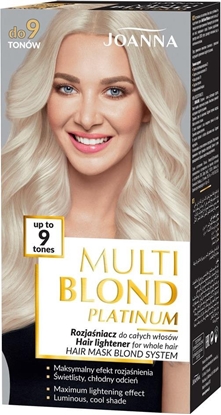 Attēls no Joanna Joanna Multi Blond Platinum Kremowy Rozjaniacz do caych wosów - do 9 tonów 1szt