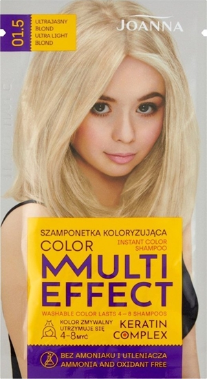 Picture of Joanna Joanna Multi Effect Color szamponetka koloryzujca 01.5 Ultrajasny Blond 35g