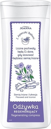Attēls no Joanna JOANNA Z Apteczki Babuni Odywka regenerujca do wosów - siemi lniane i lukrecja 200 ml