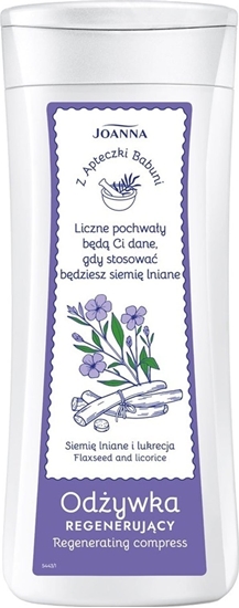 Picture of Joanna JOANNA Z Apteczki Babuni Odywka regenerujca do wosów - siemi lniane i lukrecja 200 ml