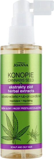 Изображение Joanna JOANNA_Konopie Cannabis Seed regulujca odywka-wcierka do wosów przetuszczajcych si 100ml