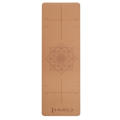 Attēls no Jogas paklājiņš korķa pārklājums YM11 YOGA MAT TPE CORK HMS
