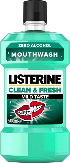 Picture of JOHNSON Listerine Clean & Fresh Pyn do pukania jamy ustnej Mild Taste 500ml