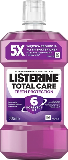Picture of JOHNSON LISTERINE Pyn do pukania jamy ustnej Total Care 500 ml
