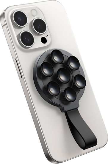 Picture of Joyroom Genialny uchwyt na telefon magnetyczny z przyssawkami czarny Genialny uchwyt na telefon magnetyczny z przyssawkami czarny