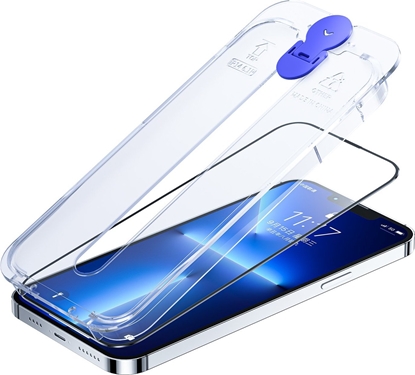 Attēls no Joyroom Joyroom Knight szko do iPhone 14 Plus z zestawem montaowym przezroczysty (JR-H11)