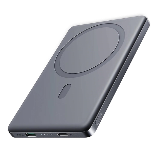 Picture of Joyroom Powerbank Joyroom JR-PBM08 5000mAh 20W with inductive charging - gray