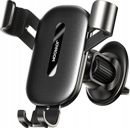 Attēls no Joyroom Uchwyt Joyroom JR-ZS392 na telefon grawitacyjny na kratk nawiewu - czarny