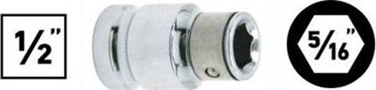 Picture of Jonnesway Adapter do bitów 1/2" na 5/16" (S44H4208A)