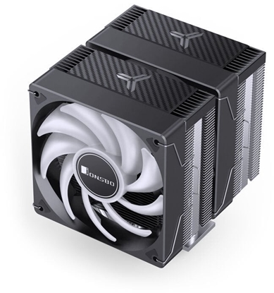 Изображение Jonsbo CR-3000E CPU-Kühler, Dual-Tower, RGB - 120mm, schwarz