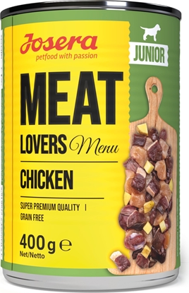 Изображение Josera Meat Lovers Junior Menu Kurczak 400g