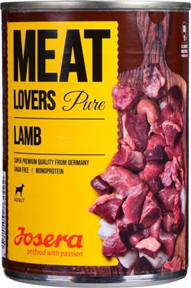Изображение Josera Meatlovers Pure Jagnicina karma mokra dla psów 400g