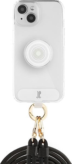 Изображение Just Elegance Etui JE 3in1 PopGrip iPhone 15 6.1" przezroczysty/clear 30524 (Just Elegance)