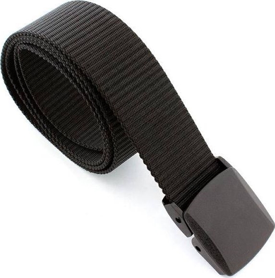 Picture of Just Fashion BQ48A PASEK PARCIANY 110CM KLAMRA MSKI CZARNY uniwersalny