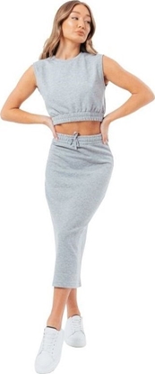 Изображение Justhype Justhype Sweat Midi Skirt Loungewear Set LABON007 szary 14