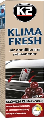 Attēls no K2 K2 Klima Fresh bezinwazyjny rodek do czyszczenia klimatyzacji Cherry 150ml uniwersalny