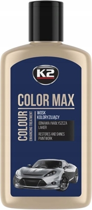 Изображение K2 K2 WOSK KOLORYZUJCY, NABYSZCZA I CHRONI. COLOR MAX 250 GRANATOWY 250ML