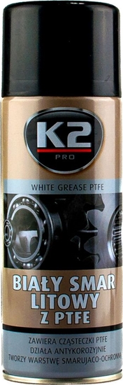 Изображение K2 K2-BIALY SMAR Z PTFE 400ML SPRAY