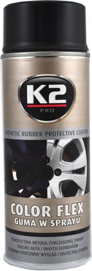 Picture of K2 K2-COLOR FLEX GUMA CZARNY POLYSK 400ML