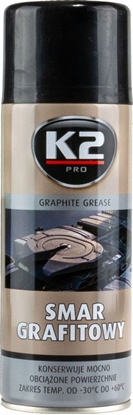 Attēls no K2 K2-SMAR GRAFITOWY 400ML SPRAY DO KON