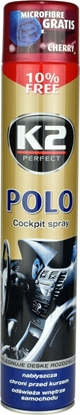 Изображение K2 Kokpit nabyszczajcy K2 Polo Cockpit spray - Winia 750ml uniwersalny