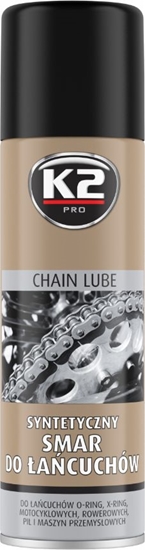 Изображение K2 Syntetyczny smar do acuchów 500mL (W140)