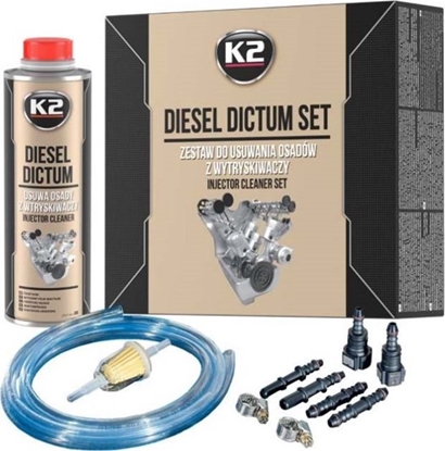 Изображение K2 Zestaw do czyszczenia wtryskiwaczy K2 Diesel Dictrum 500ml Set