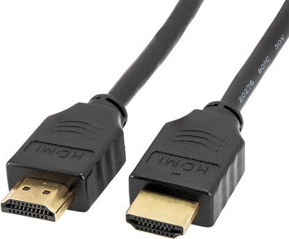 Изображение Kabel Akyga HDMI - HDMI 0.5m czarny (AK-HD-05A)