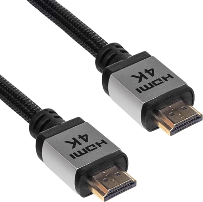 Изображение Kabel Akyga HDMI - HDMI 1.5m srebrny (AK-HD-15P)