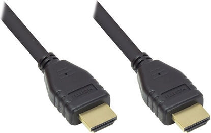 Attēls no Kabel Alcasa Alcasa GC-M0135 kabel HDMI 0,5 m HDMI Typu A (Standard) Czarny
