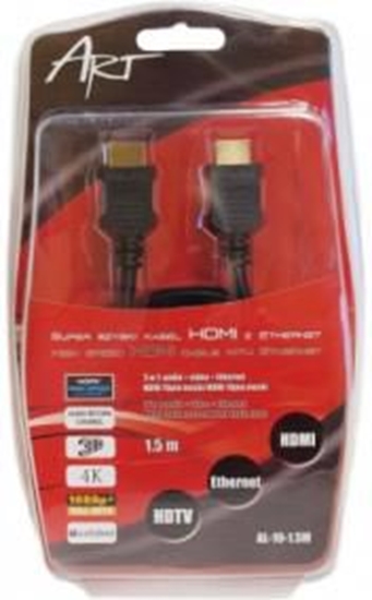 Picture of Kabel Art HDMI - HDMI 1.5m czarny (KABHDMI/HDMIAL10)