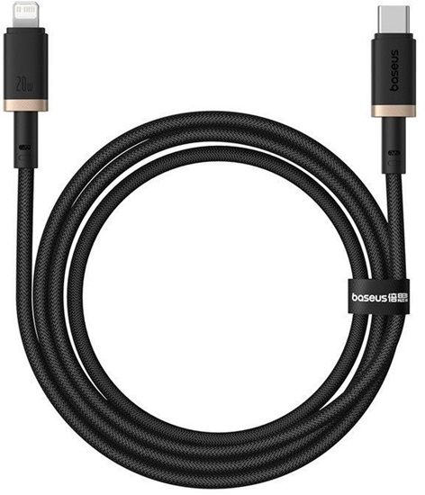 Picture of Kabel USB Baseus USB-C - USB-C 1 m Czarny (P10377800U01-00)