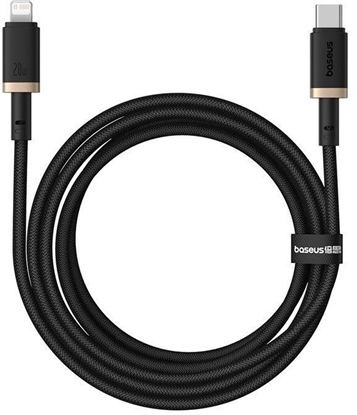 Attēls no Kabel USB Baseus USB-C - Lightning 2 m Czarny (P10377800U01-02)