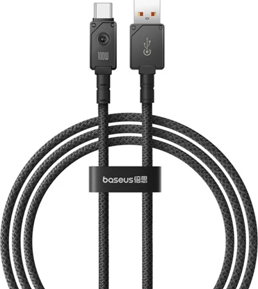 Picture of Kabel USB Baseus USB-A - USB-C 1 m Czarny (P10355801111-00)
