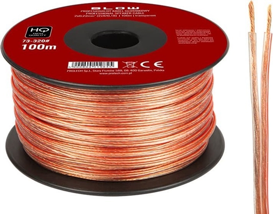 Picture of Kabel Blow 73-320# Przew.gon.2x0,22mm przezroczysty
