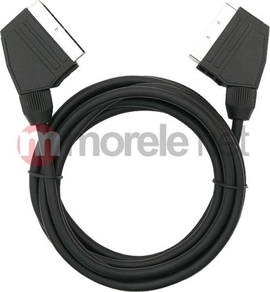 Изображение Kabel Blow Scart - Scart 1.5m czarny (5900804013501)