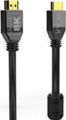 Attēls no Kabel Cian Technology HDMI - HDMI 2m czarny (IHD-21)