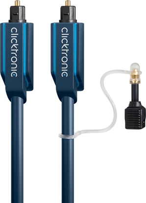Изображение Kabel Clicktronic Toslink - Toslink 2m granatowy (70368)