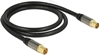 Изображение Delock Antenna Cable IEC Plug > IEC Jack RG-6/U 1 m black