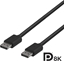 Изображение Kabel Deltaco DisplayPort - DisplayPort 3m czarny (R00110016)