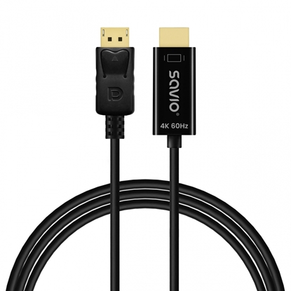 Picture of Kabel Display Port do HDMI CL-189 4K 60Hz, 1,5m