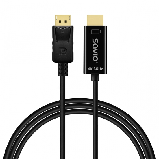Picture of Kabel Display Port do HDMI CL-189 4K 60Hz, 1,5m
